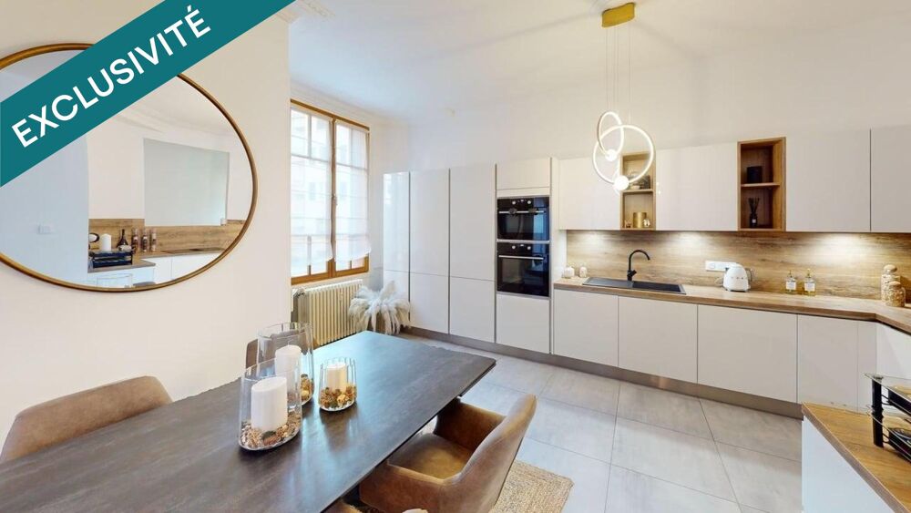 ELEGANCE HAUSSMANIENNE POUR CE T3 A ANNEMASSE