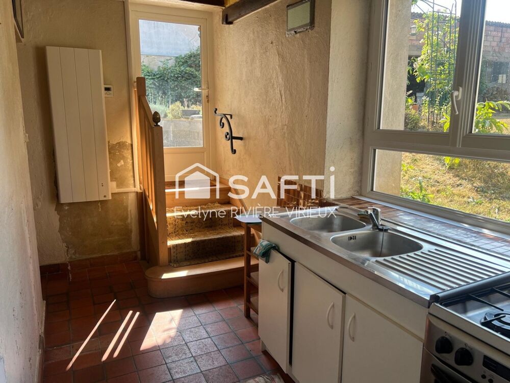 Maison de village en pierres 100 m² 5 pièces