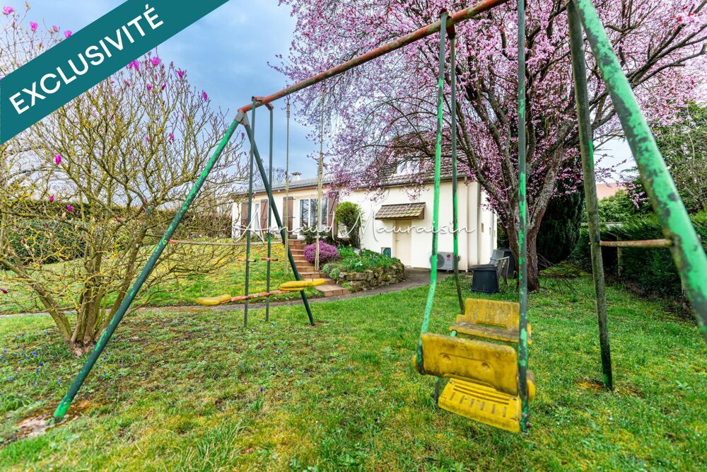 Maison bien entretenue avec joli jardin