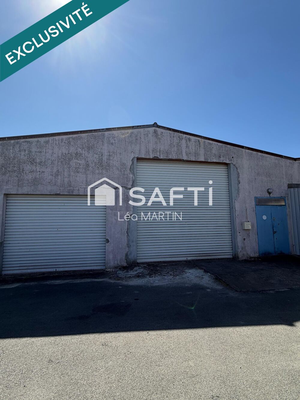   Local/garage de 380m2 - réhabilitable 