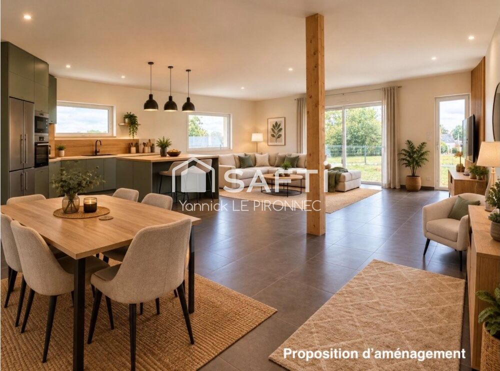Vente Maison Maison neuve T4 - 88m² Malansac