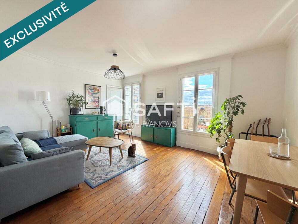 Vente Appartement Dernier étage, vue dégagée et RER A à 5 min à pied Joinville-le-pont