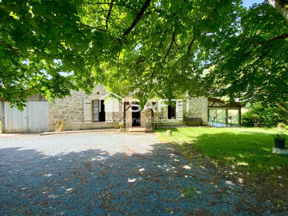 Maison 5 pièces, 118 m², 1,5 ha, proche Laplume
