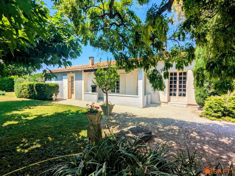 Vente Maison Plain-pied avec piscine sur un magnifique terrain arboré. Graveson