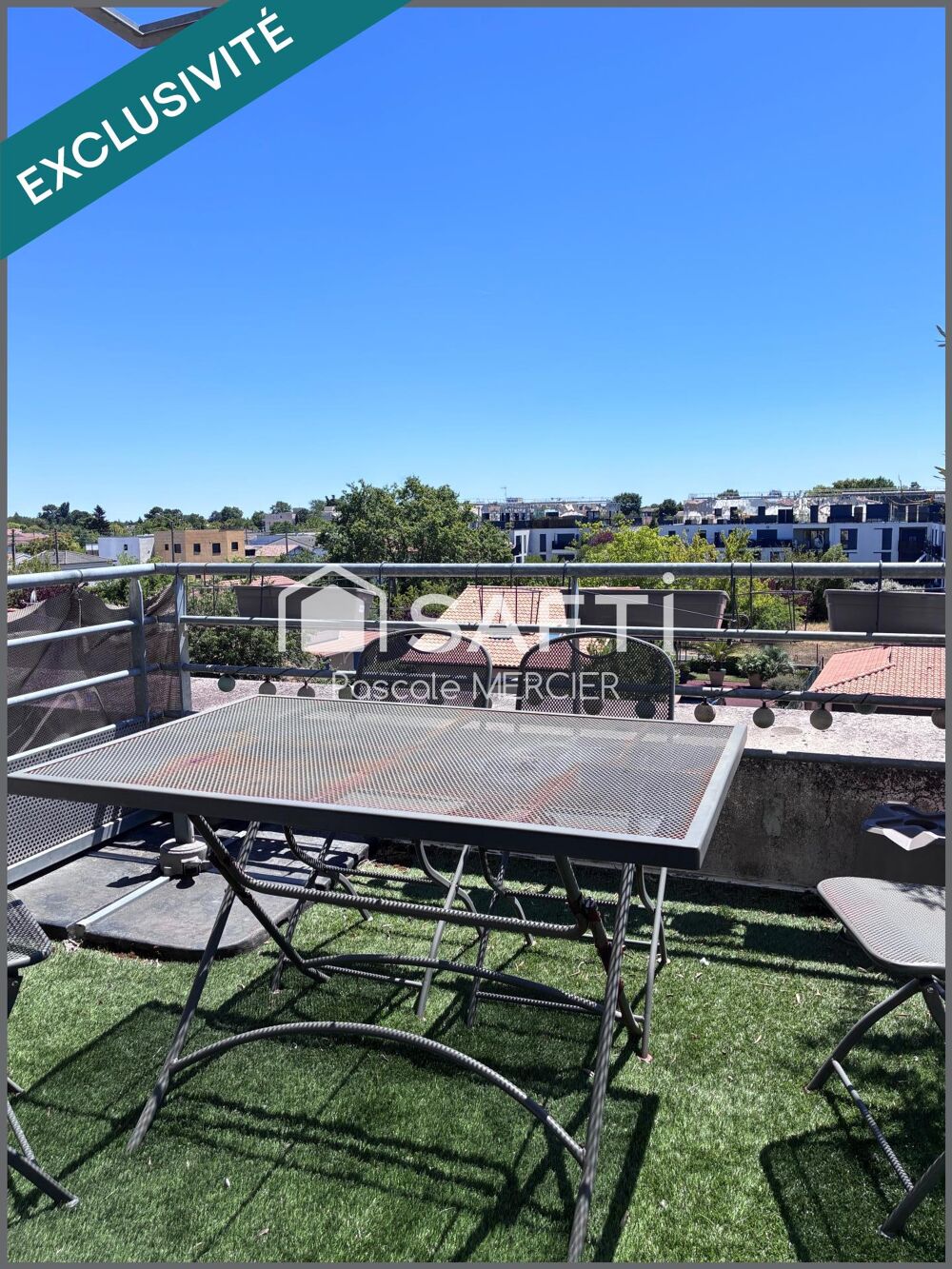 Vente Appartement Mérignac centre: appartement terrasse avec box fermé, et place de stationnement en sous sol Merignac