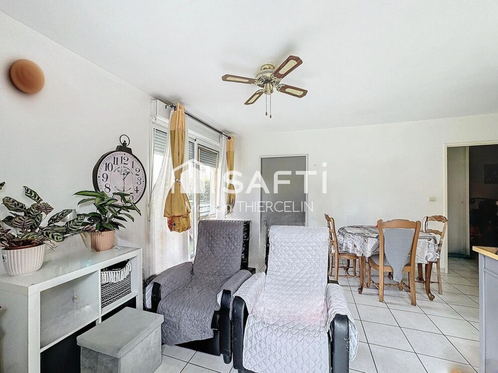Charmant appartement en rez-de-jardin de 3 pièces avec 2 places de stationnement privatifs
