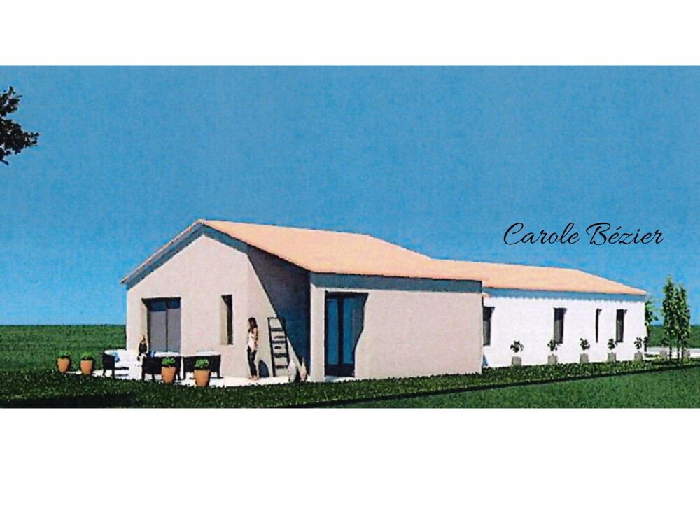 Maison neuve en cours de réalisation + terrain