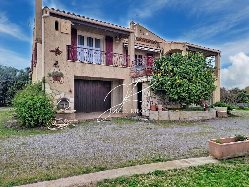 Vente Maison Maison T5 170 m� terrain 2300 m� garage et piscine Serignan