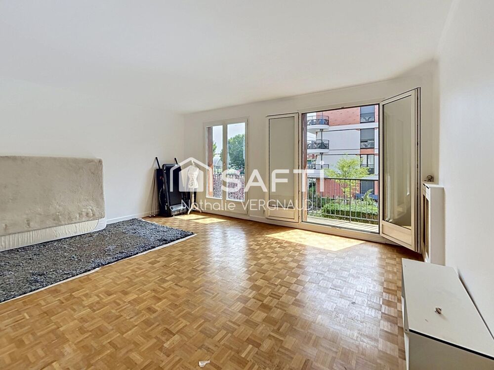 APPARTEMENT FAMILIAL LUMINEUX ET TRAVERSANT, 5P