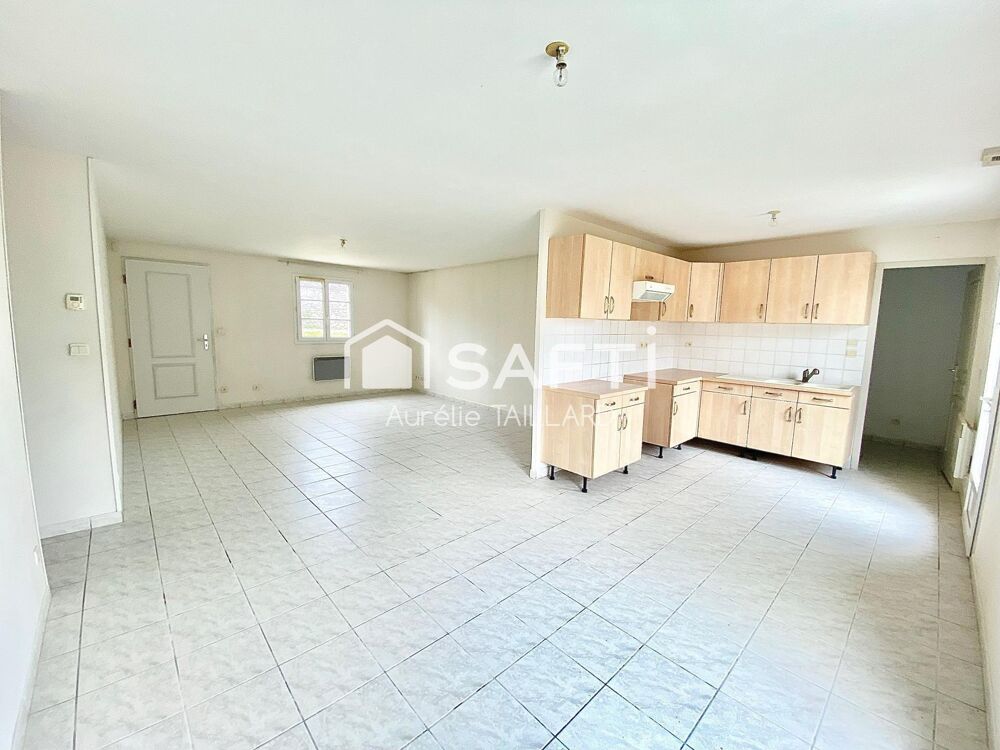 Maison pavillonnaire de plain-pied- 4 pièces- 81m²