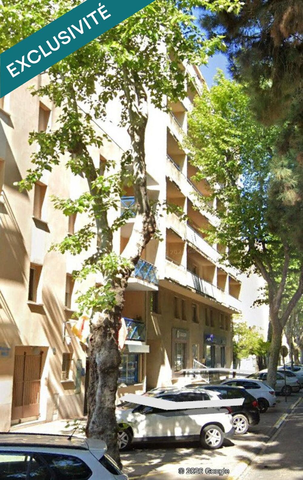 Appartement T2 de 53m² avec balcon et place de parking
