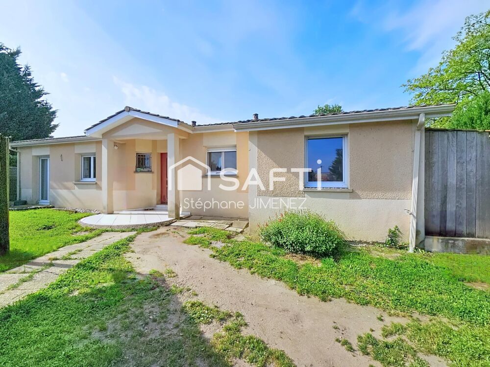 Vente Maison Maison familiale de 123 m² sur parcelle de 800 m². Ambares-et-lagrave