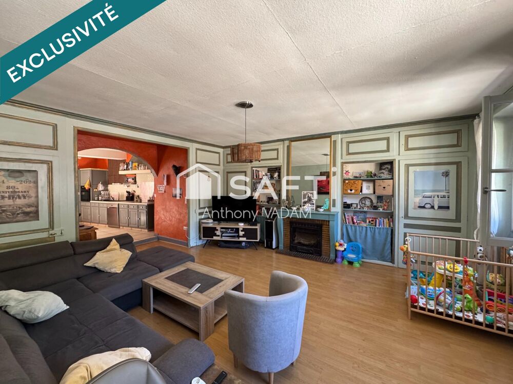 Appartement T5, 127m², au coeur de Salins-les-Bains