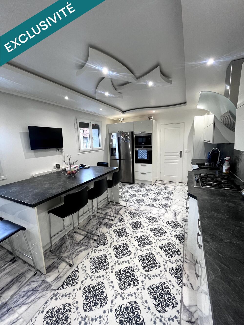 Vente Maison ILLENEUVE-SAINT-GEORGES – Maison entièrement rénovée de 138 m² avec sous-sol aménagé indépendant et terrain de 630 m² Villeneuve-saint-georges