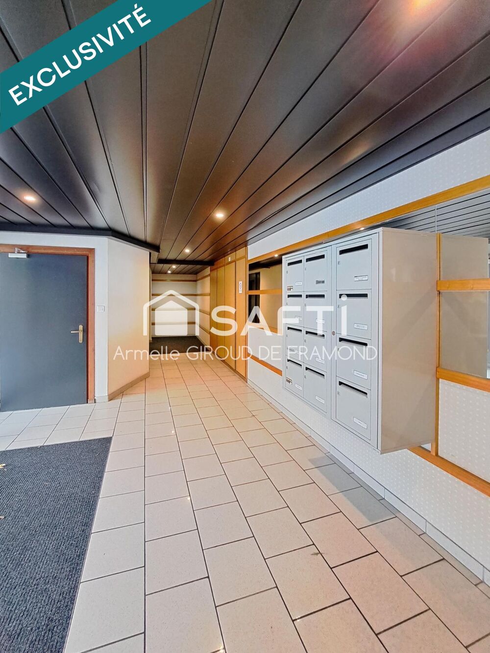 Coup de coeur assuré : rare à Brunstatt-Didenheim (68350), dans résidence récente de 2000, bel et lumineux appartement en ATTIQUE