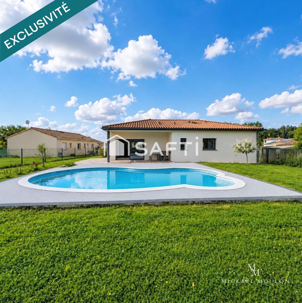 Maison T4, récente avec piscine