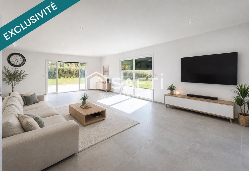 A VENIZEL 02, MAISON DE PLAIN PIED DE 140 M2 AVEC GARAGE SUR SON TERRAIN DE 1740 M2.