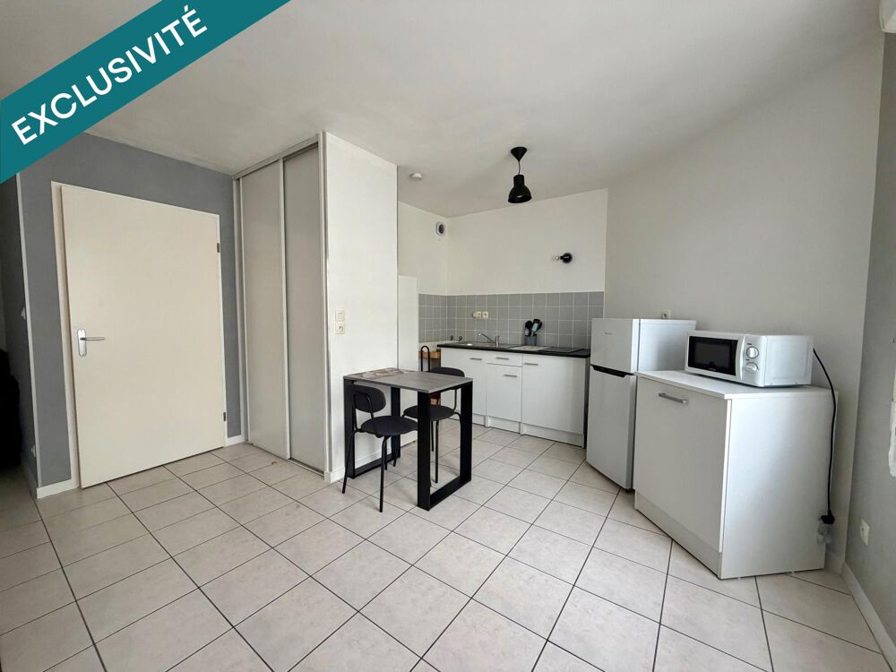 Rouen Rive Gauche  Studio meublé 30 m²  Idéal Investisseur  Rentabilité +7 %