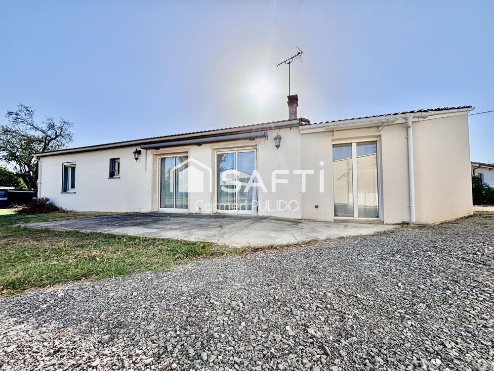 Coup de coeur à Saint-Romain-la-Virvée  Maison de 130 m² avec 4 chambres sur parcelle arborée de 1 550 m² sans vis-à-vis