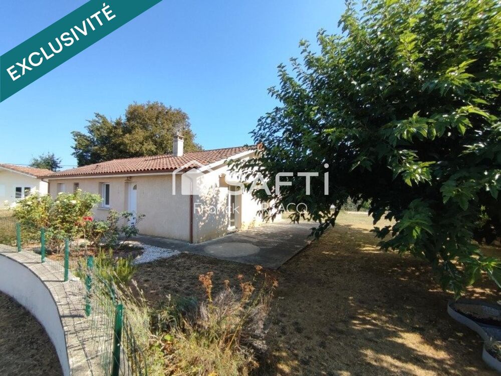 VILLA PLAIN PIED 4 CHAMBRES AVEC CHALET ET GARAGE