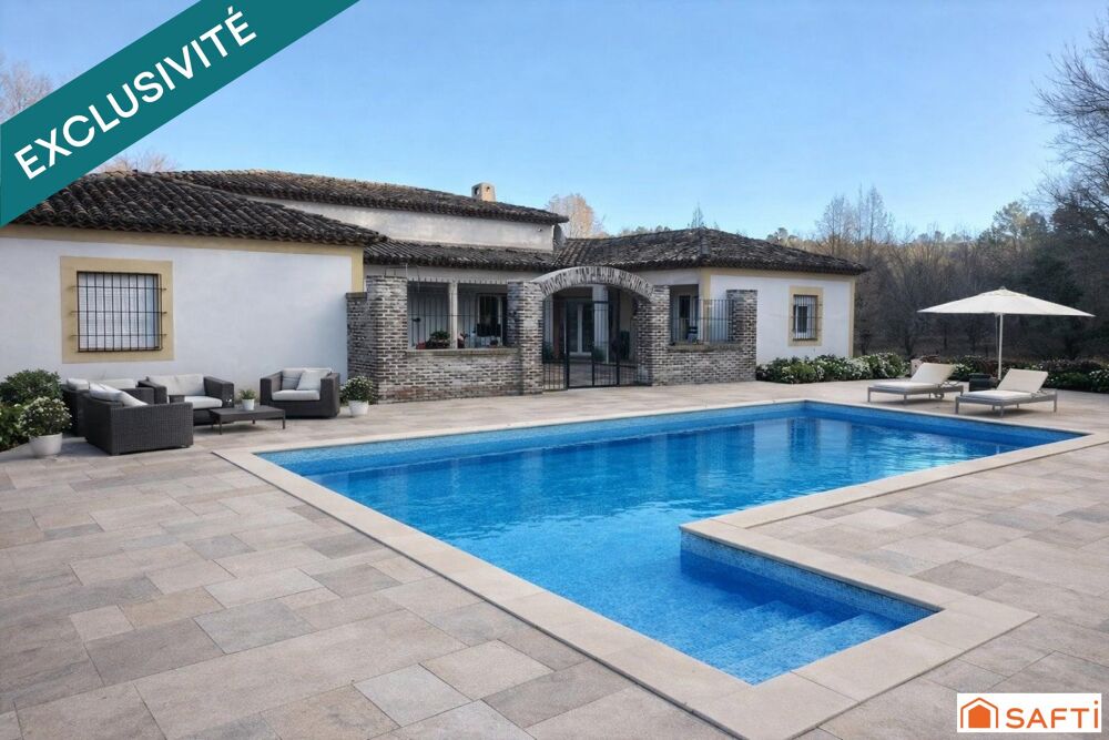Vente Maison Propriété de 230 m2 sur une parcelle de 20000 m2 Chateauvert
