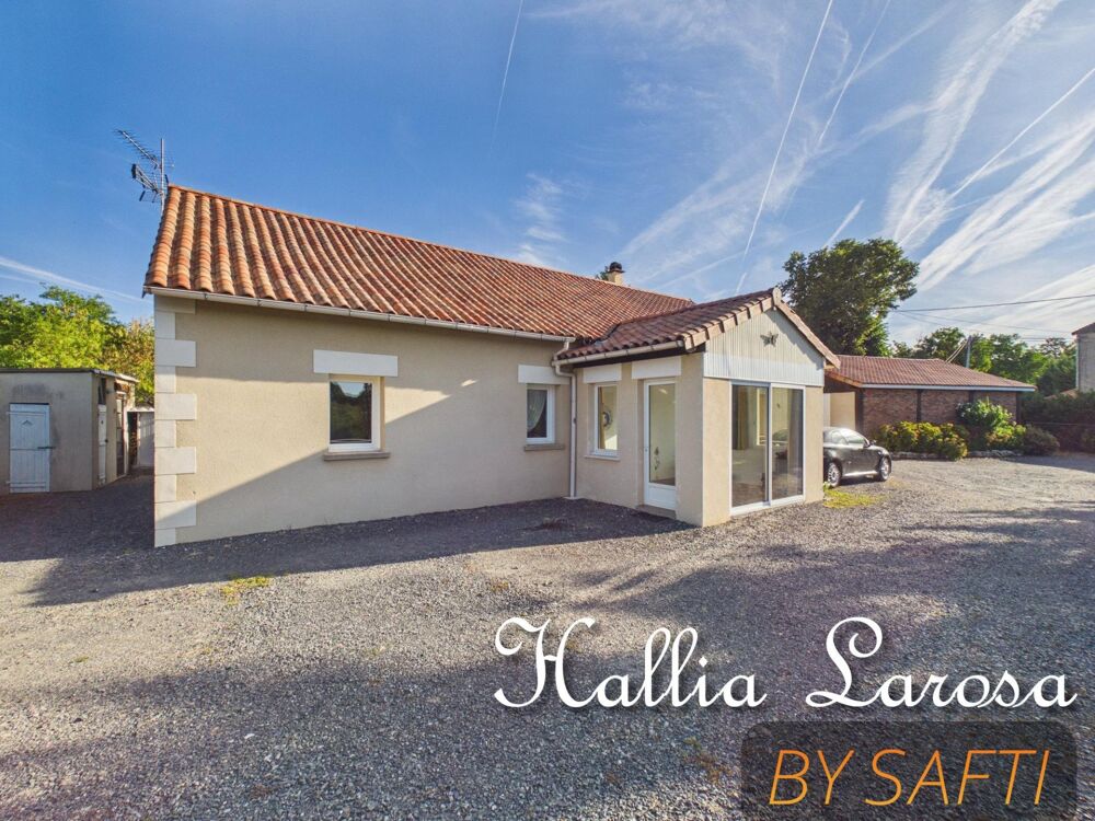 Vente Maison Plain-Pied type 6 avec Garage et Jardin Montmorillon