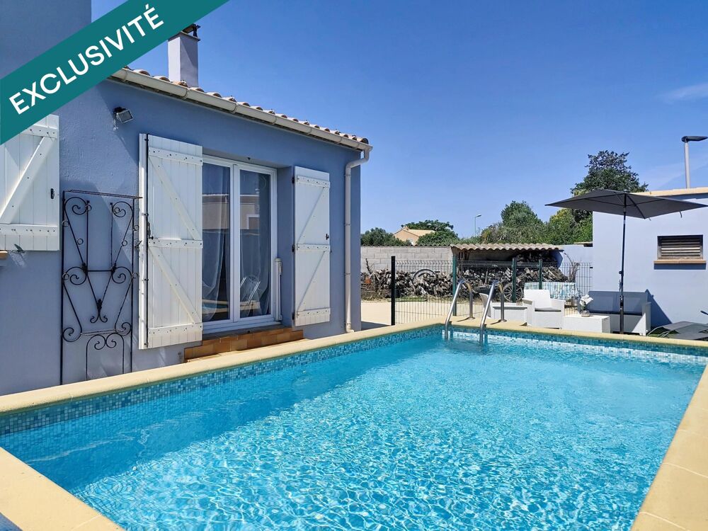 Familiale avec piscine, 4 chambres, garage et jardin