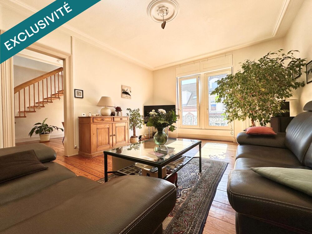 5P. LUMINEUX 121m2 COUR - BALCONS - CONTADES