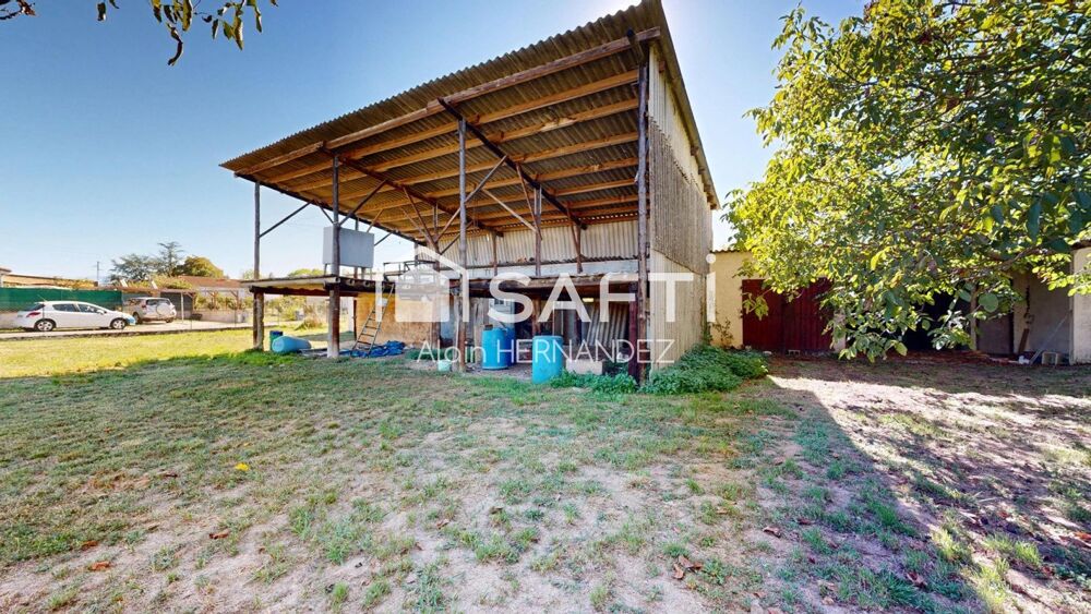 Vente Terrain SAINT-MARTORY – TERRAIN CONSTRUCTIBLE D'ENVIRON 2 000 M² AVEC HANGAR Saint-martory