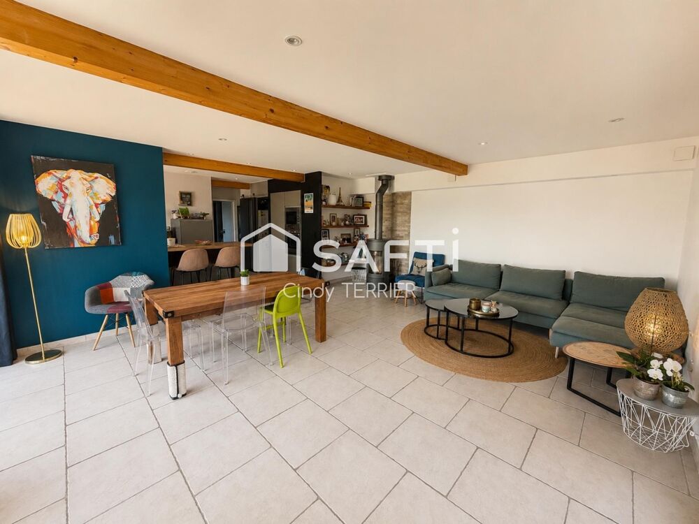 Vente Maison COLOMBE – Villa familiale de 145 m² avec piscine, vue dégagée et environnement privilégié Apprieu