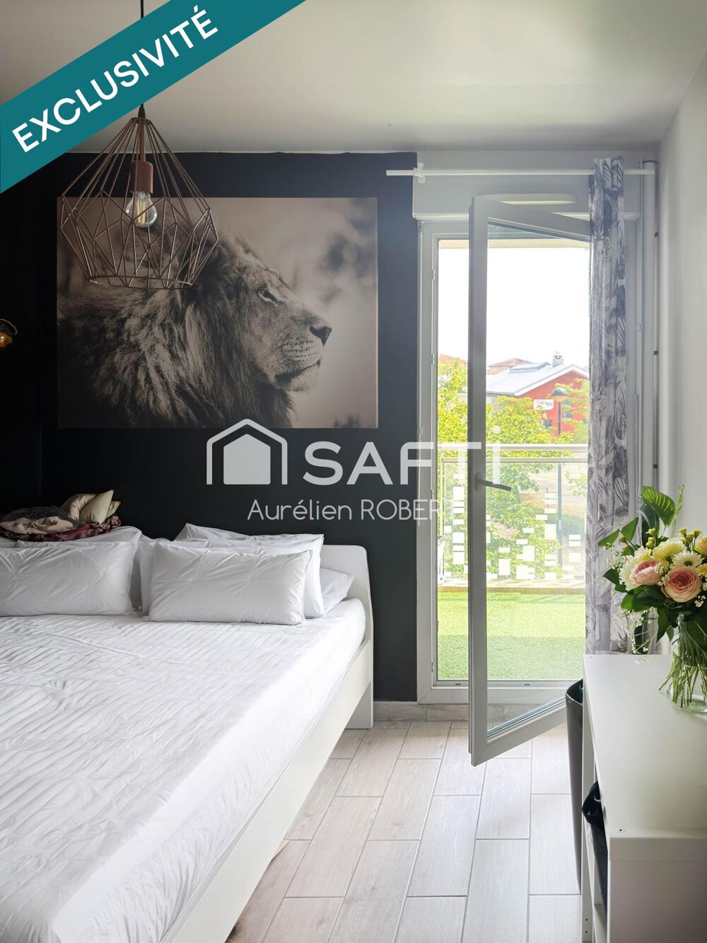 Appartement avec une belle terrasse dans une résidence sécurisée