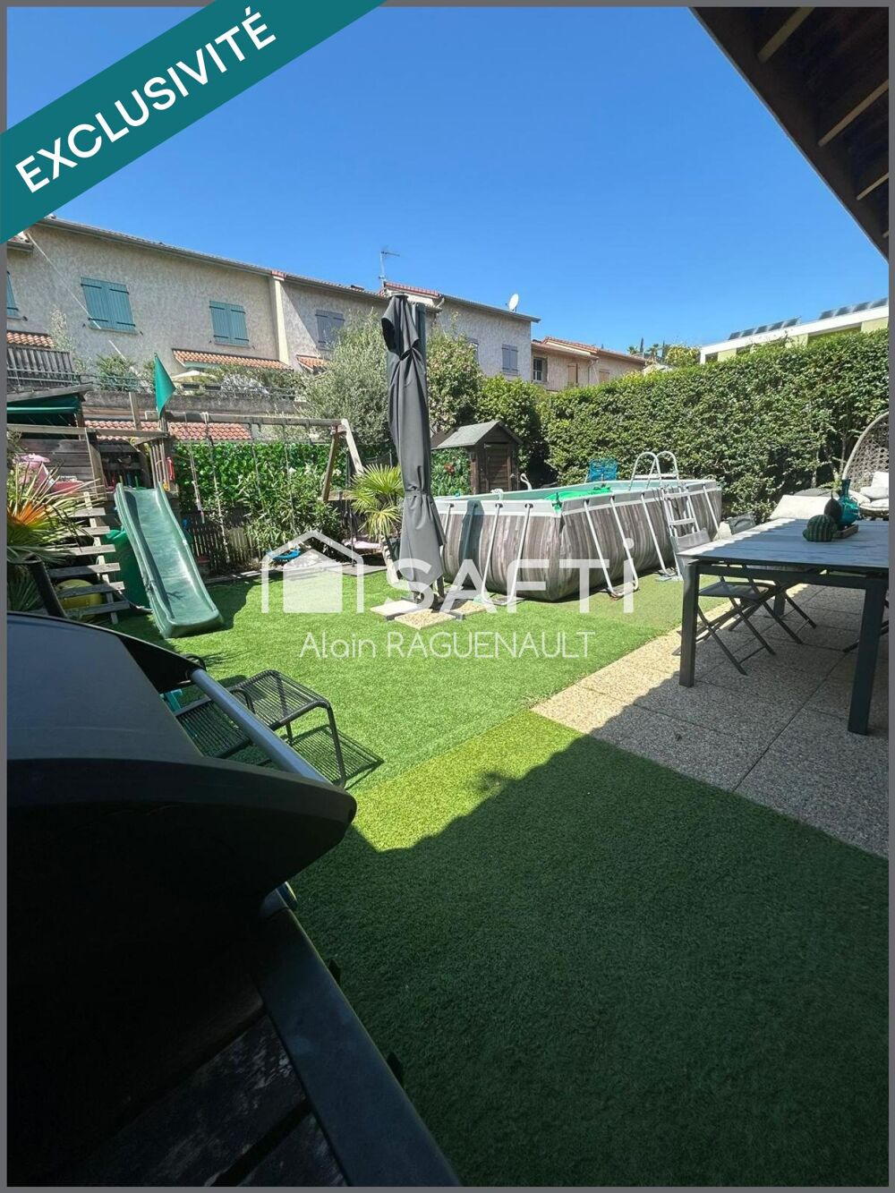 Appartement RDC T4 dans une Résidence " Jardin " avec ses allées privées et conviviales