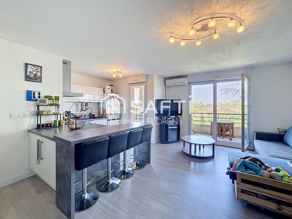 Vente Appartement Grand T2 lumineux avec balcon sans vis-à-vis et vue dégagée Toulouse