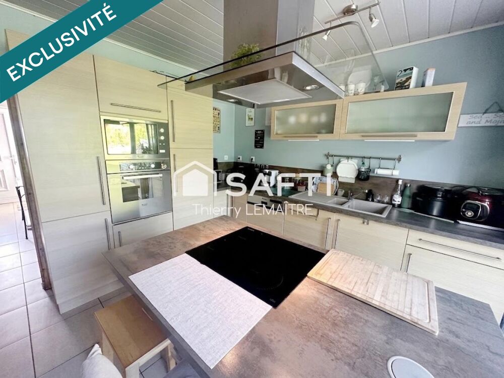 Vente Maison Moulle (62910) - Coup de cœur assuré pour cette maison familiale de 121 m² sur un terrain de 1 185 m². Moulle