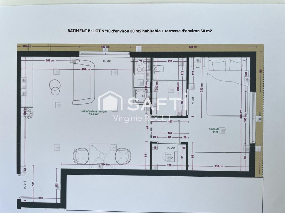 Vente Appartement Jean Jaurès - T2 neuf avec terrasse de 61m2 Reims
