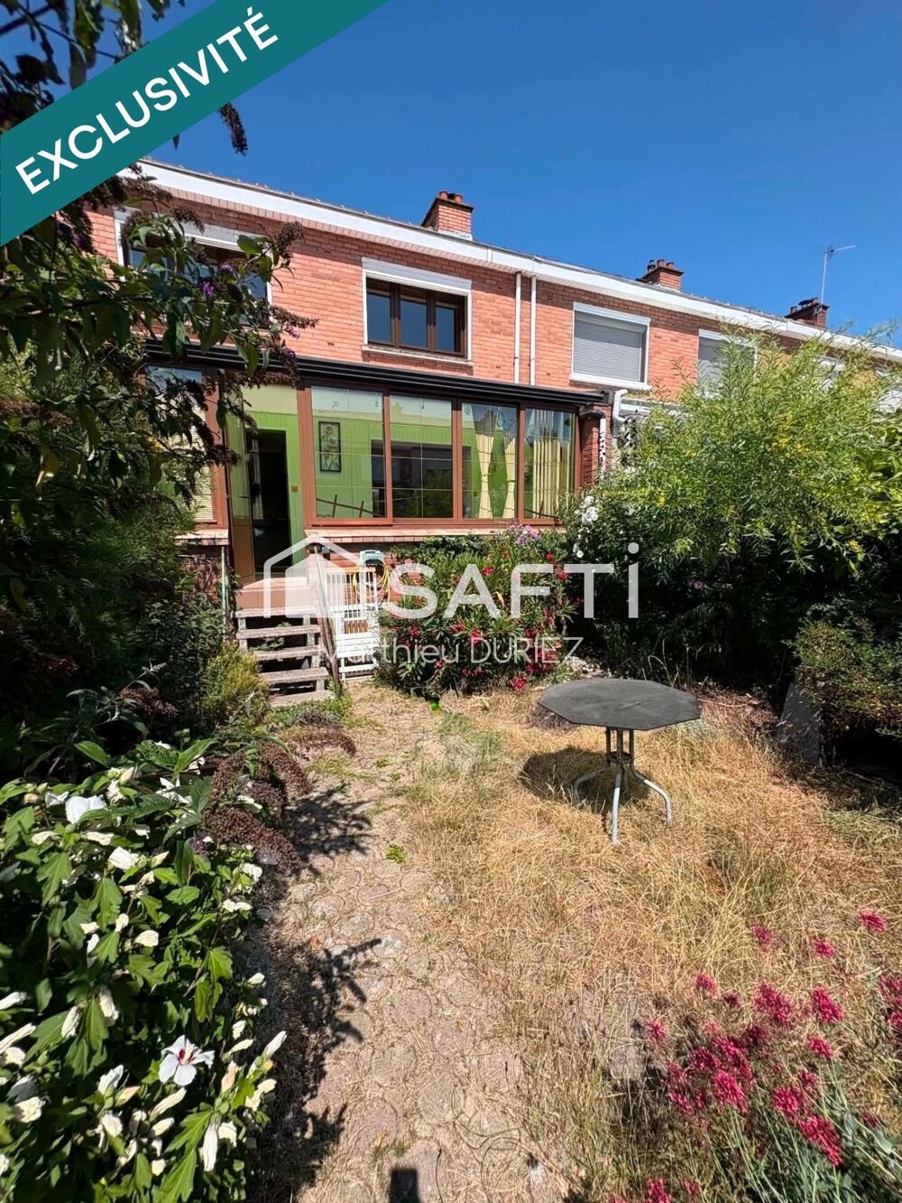 Vente Maison MAISON PETITE-SYNTHE 100 M² GARAGE JARDIN SUD CAVE Dunkerque