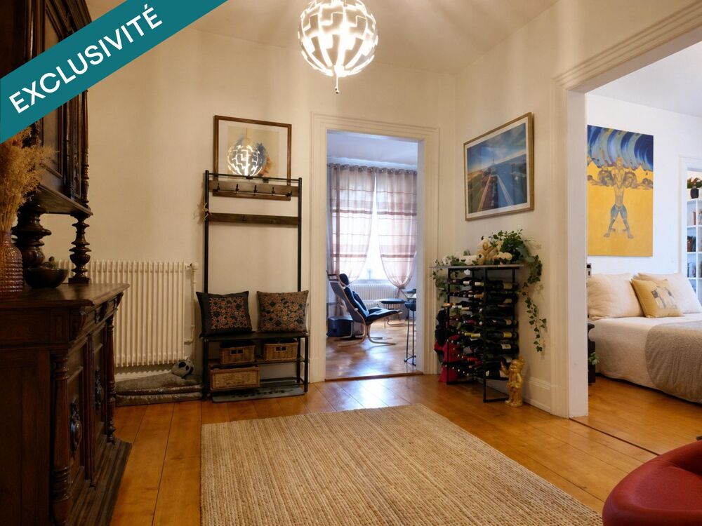Vente Appartement MULHOUSE FILATURE / SALENGRO – DUPLEX DE CARACTÈRE 158 m² – 4 CHAMBRES – PETITE COPROPRIÉTÉ Mulhouse