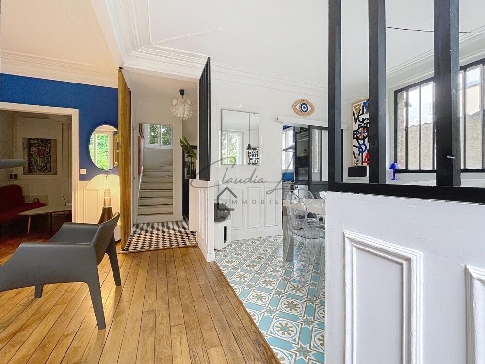 Vente Maison CENTRE VILLE - Magnifique Maison Bourgeoise en meulière 9 pièces avec sous-sol total, garage, terrasses, jardin... Argenteuil