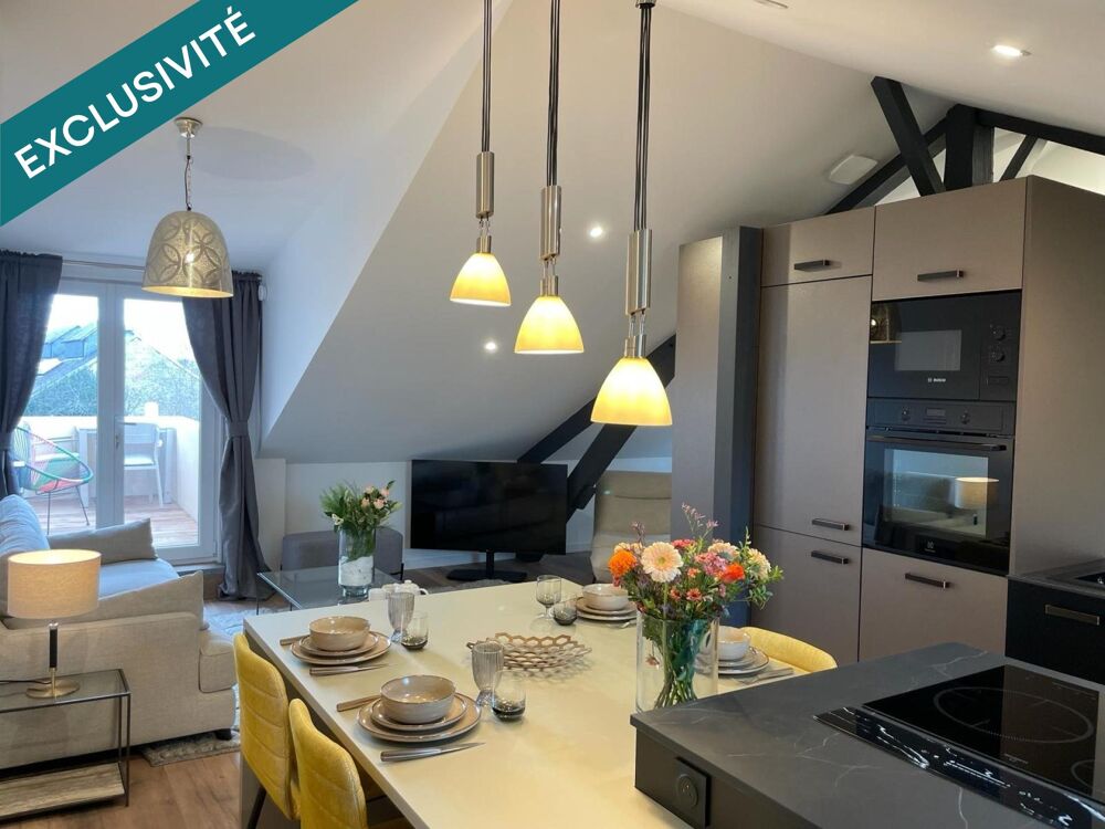 RARE -Appartement d'exception au dernier étage avec terrasse privative + parking