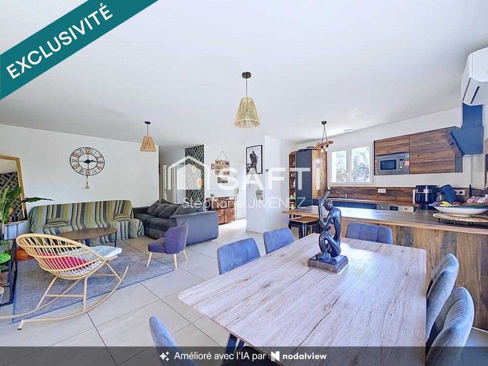 Maison de 2020. 90 m² sur parcelle de 425 m²