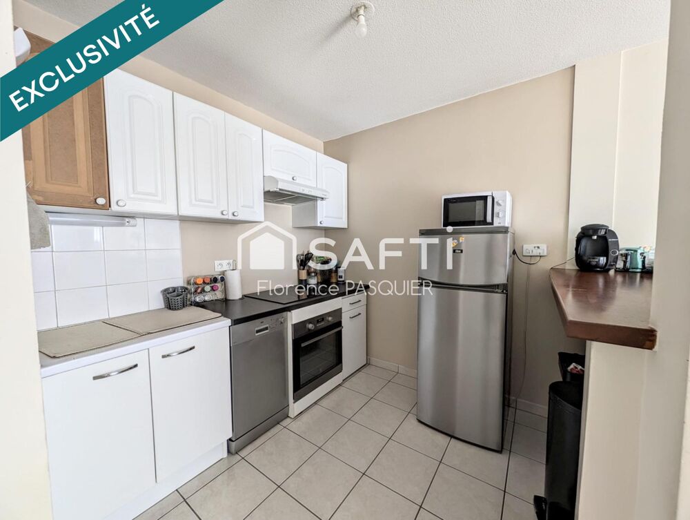 T2 meublé de 40m² avec balcon et parking, Haillan centre