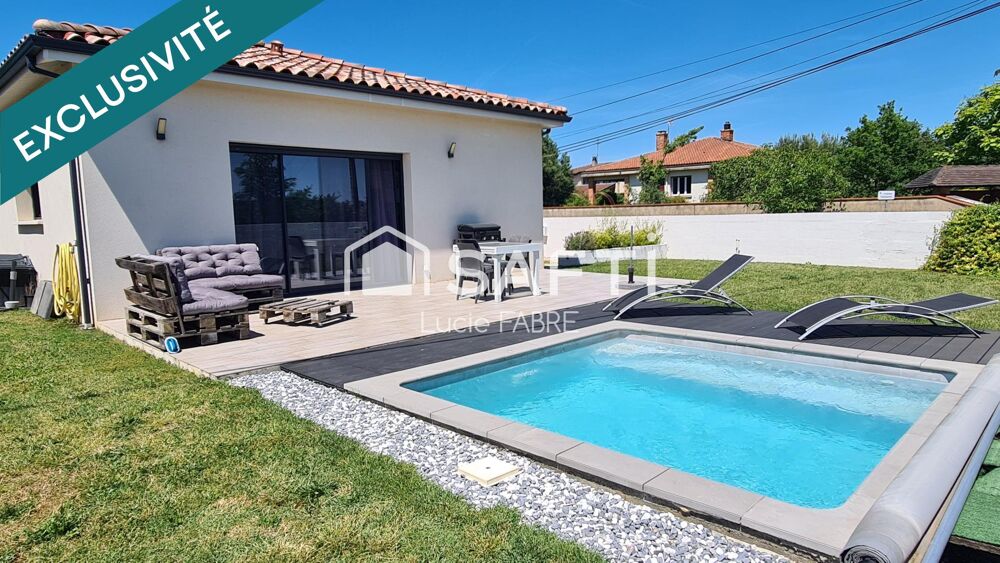Vente Maison Maison contemporaine plain pied avec piscine Aussonne Aussonne