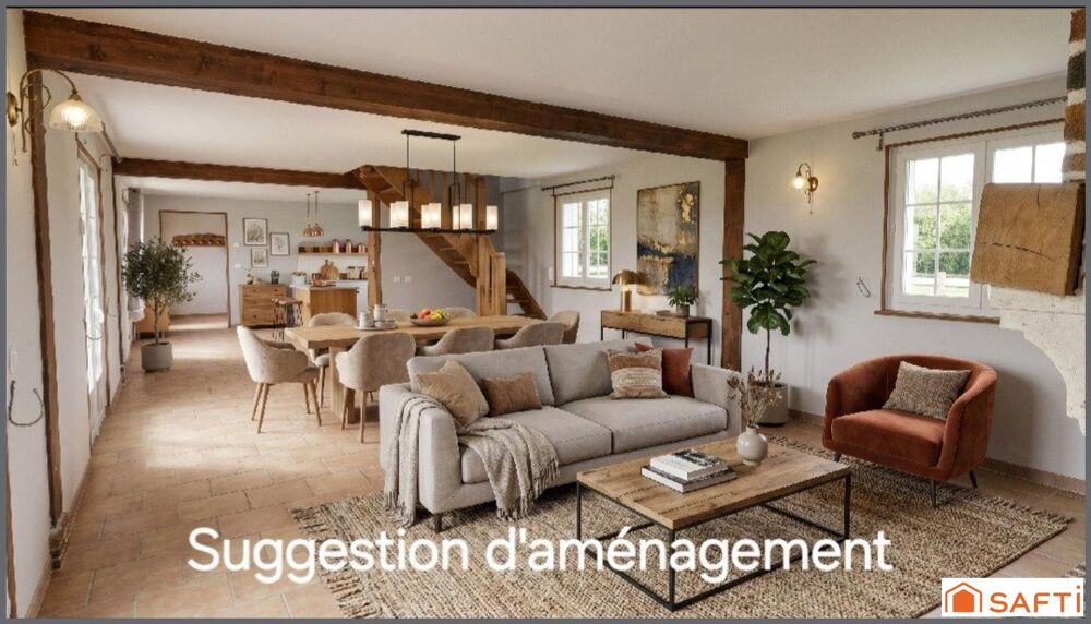 Maison, dépendance rénovée et 9 000 m²