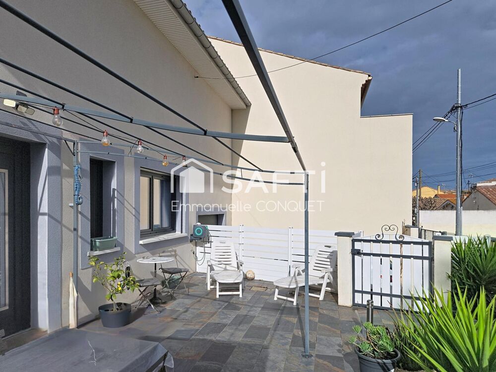 Vente Maison Maison T6 de 147 m², garage, terrasse, mer à 2 minutes Valras-plage