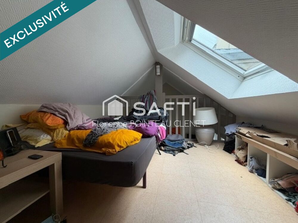 T2 en triplex vendu loué, secteur Saint Serge.