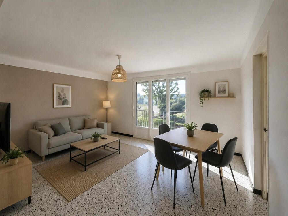 Vente Appartement T3 lumineux, garage et parking, excellent rapport locatif, beau potentiel, dans une résidence sécurisée, Perpignan