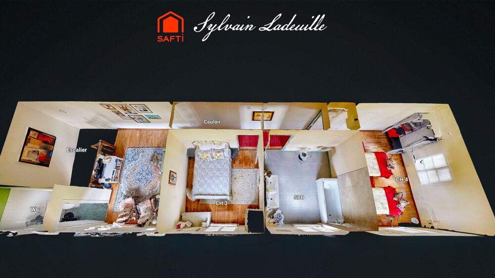 Maison de 130 m2 sur 3277 m2 de terrain avec piscine