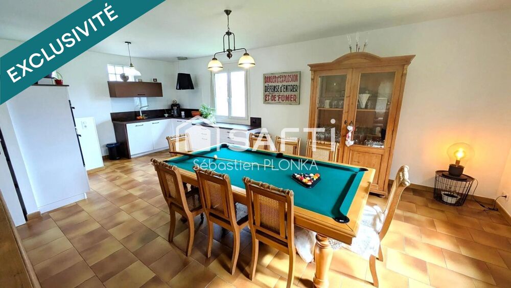 Vente Maison Pavillon individuel - 7 pices - 144m Montescourt-lizerolles
