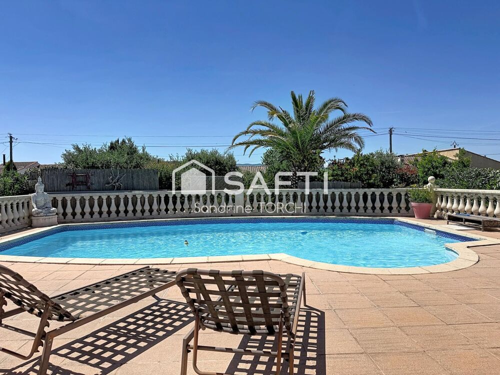 Maison 135m² avec garage sur 1300m² de terrain à Vidauban (83550)