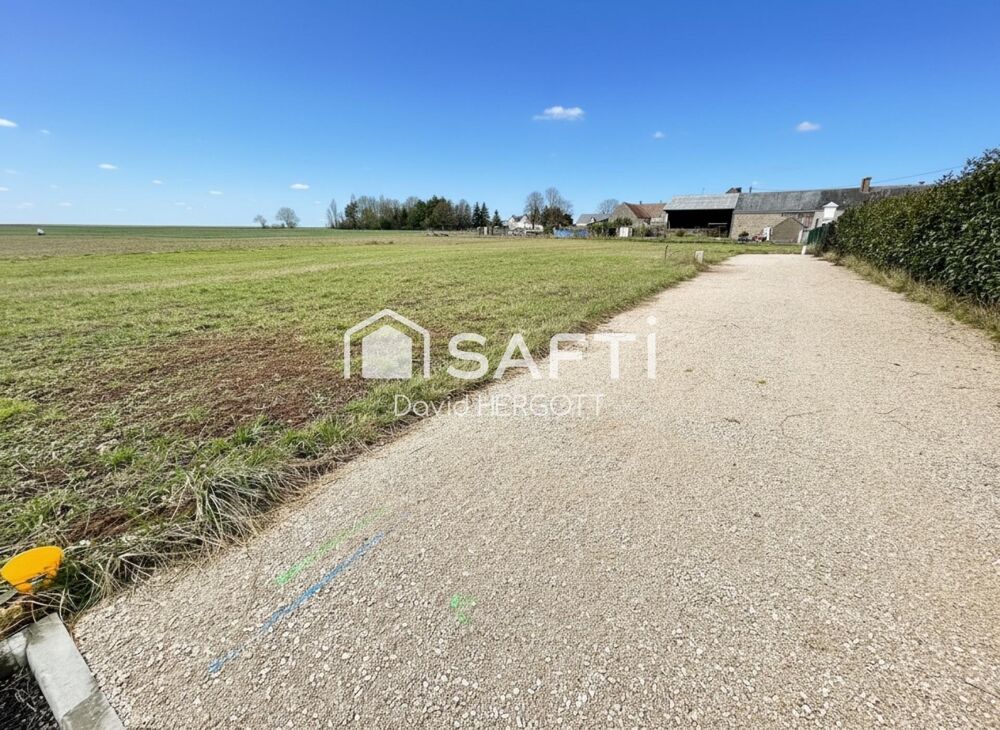 Vente Terrain Terrain à bâtir viabilisé - 834 m² - CRAVANT (45190) Cravant